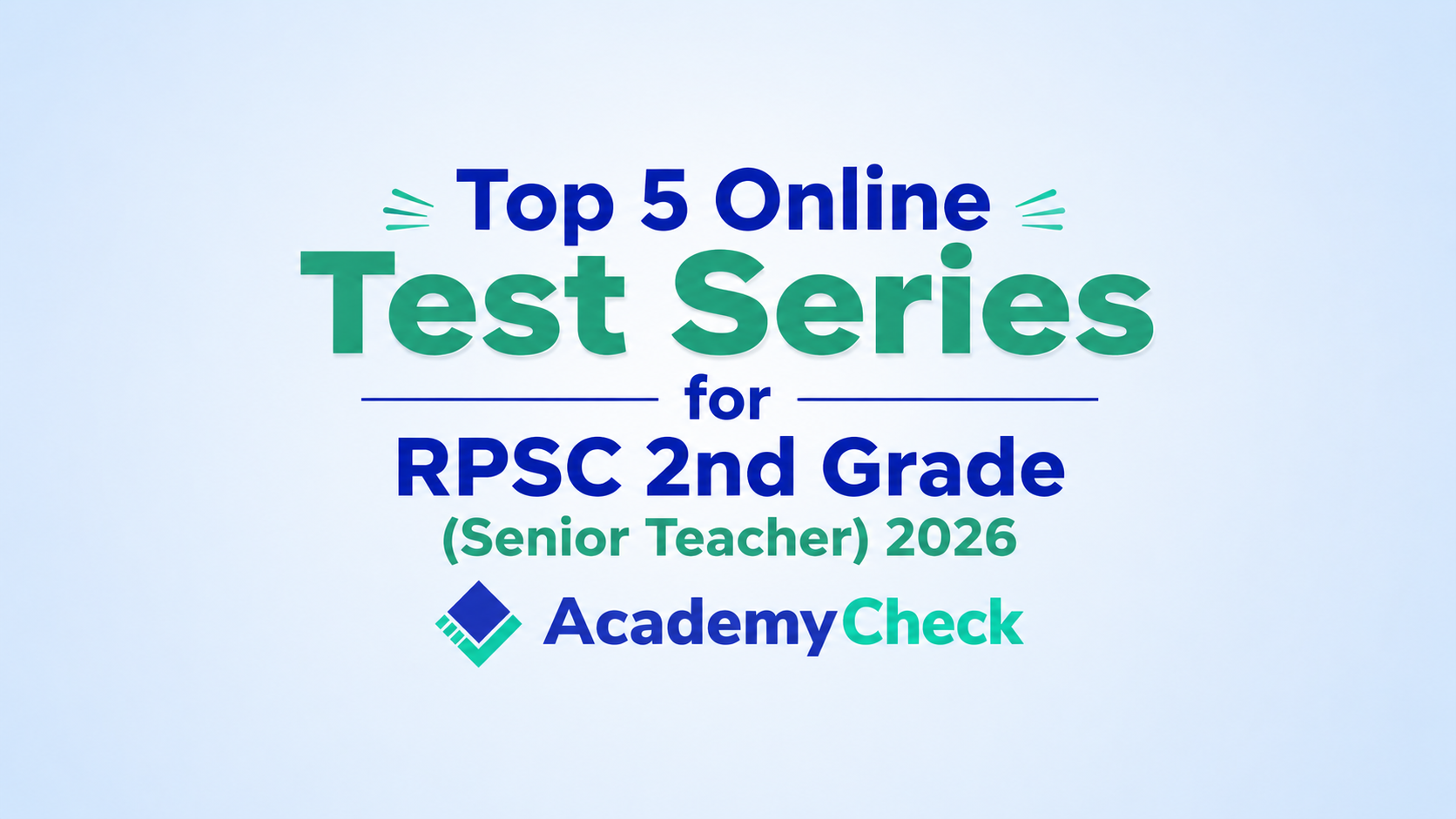 Top 5 Online Test Series for RPSC 2nd Grade (Senior Teacher) 2026 – Complete Comparison, Reviews & Fees